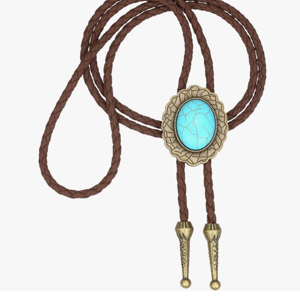 Natural Stone Bolo Tie